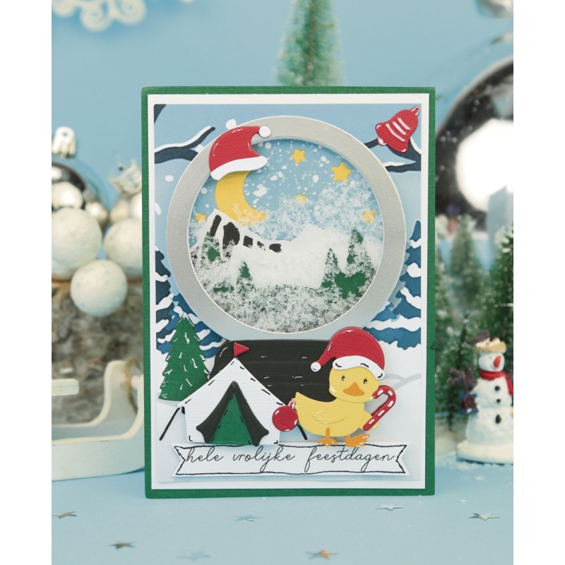 Designed by Anna - Mix and Match Cutting Dies - Christmas