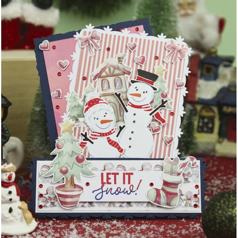 Card Deco Essentials Cutting Die - Snowmen