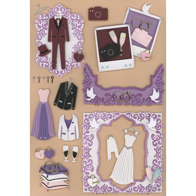 Dies - Yvonne Creations - Wedding - Wedding Frame