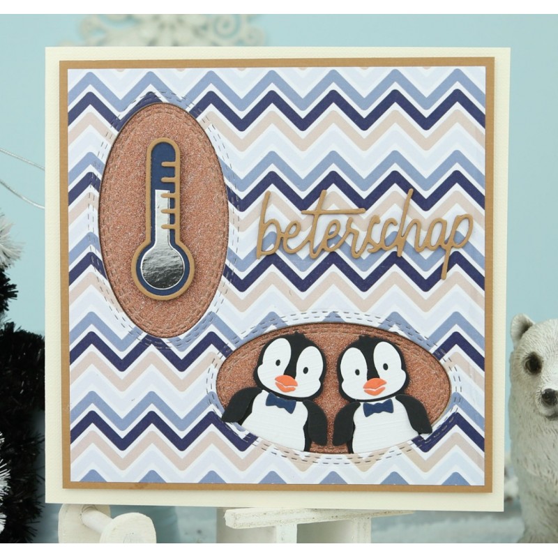 Designed by Anna - Mix and Match Cutting Dies - THERMOMETER