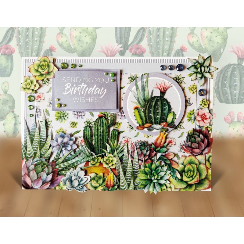 The Paper Boutique Lookin Sharp 8x8 Embellishments Pad