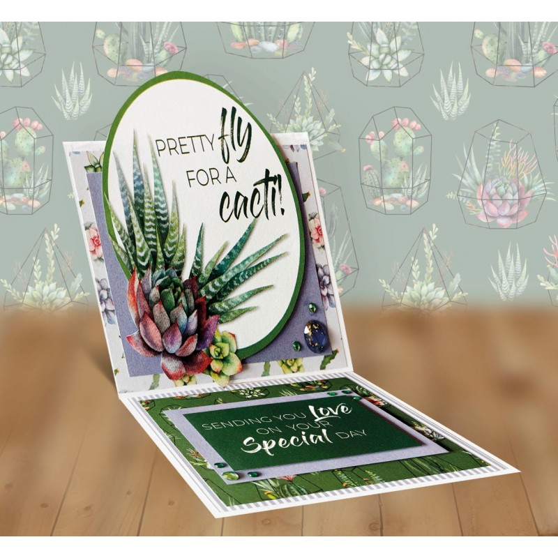 The Paper Boutique Lookin Sharp 8x8 Embellishments Pad