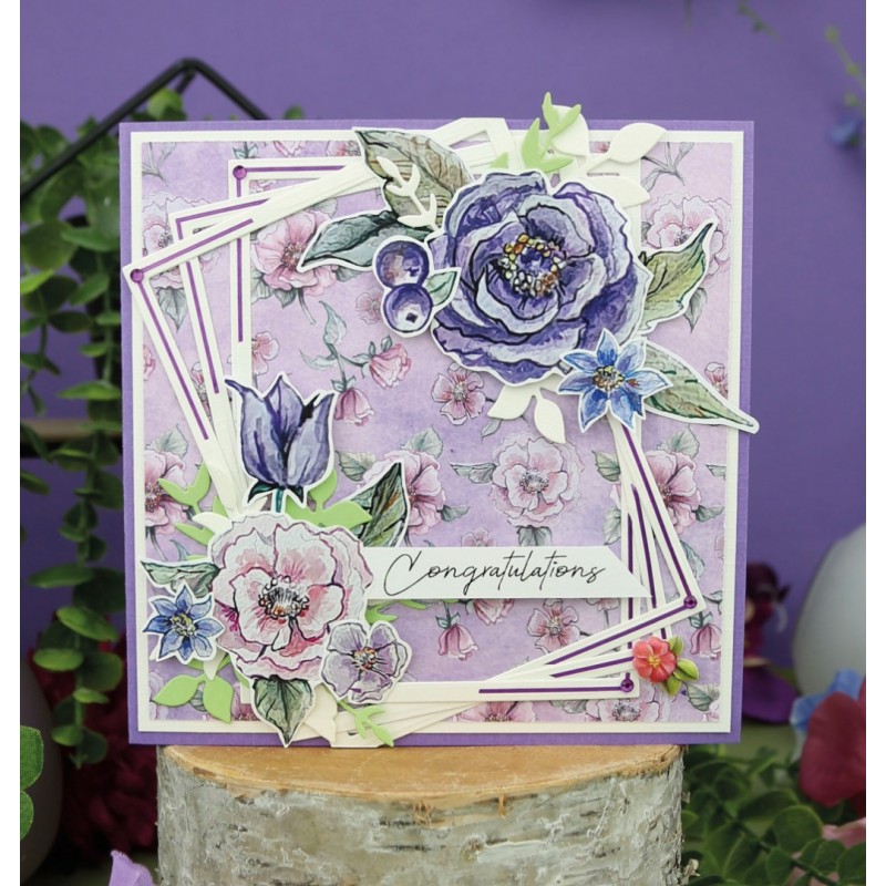 Dies - Yvonne Creations - Very Purple - Branches