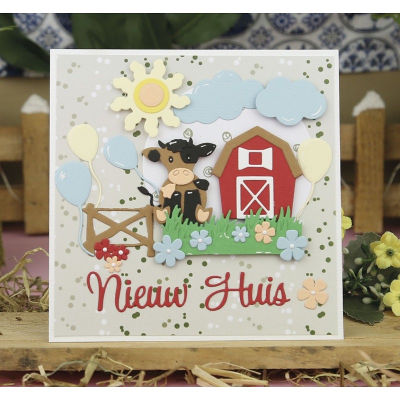 Designed by Anna - Mix and Match Cutting Dies - Sun and Clouds