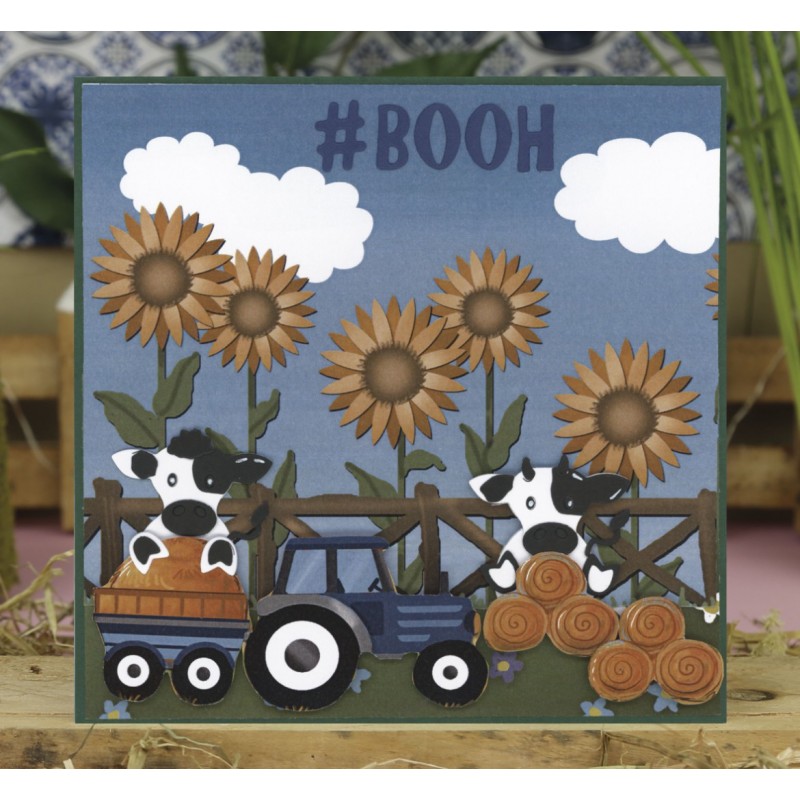 Designed by Anna - Mix and Match Cutting Dies - Sun and Clouds
