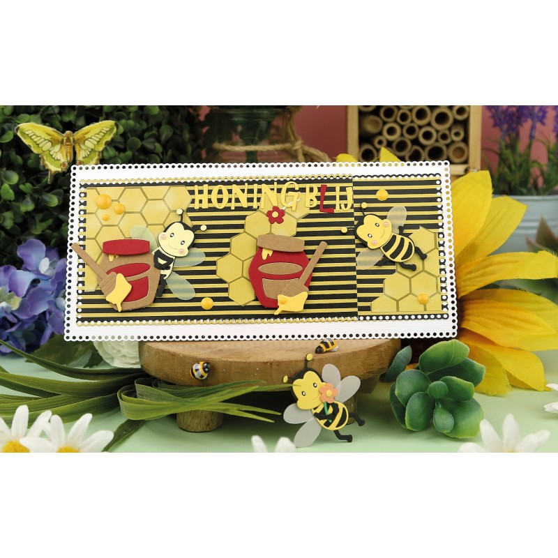 Designed by Anna - Mix and Match Cutting Dies - Honey Jar