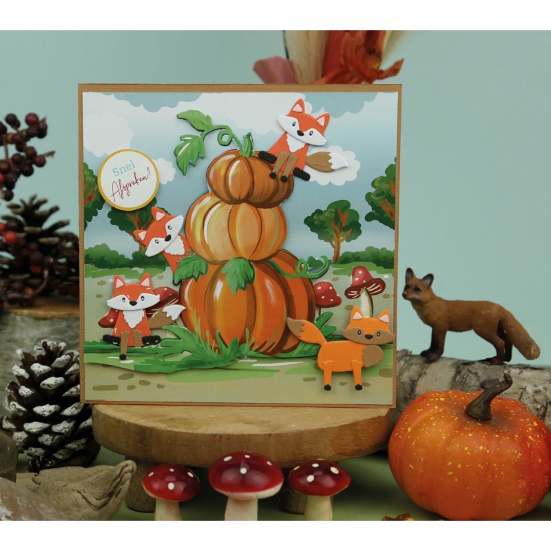 Designed by Anna - Mix and Match Cutting Dies - Felix Fox