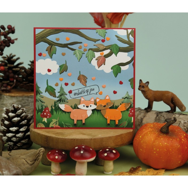Designed by Anna - Mix and Match Cutting Dies - Felix Fox
