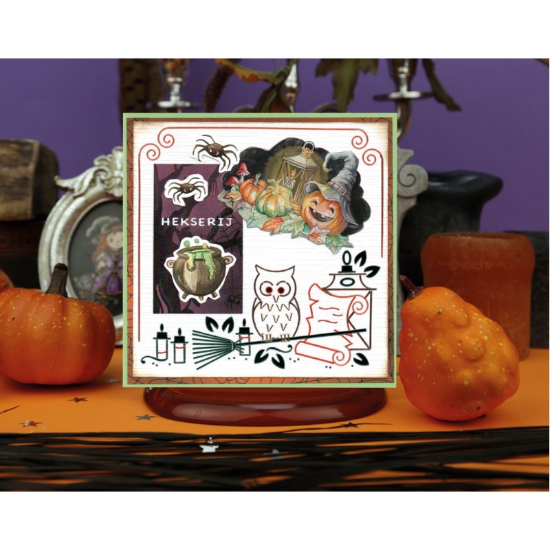3D Cutting Sheet - Yvonne Creations - Trick or Treat - Halloween Pumpkin