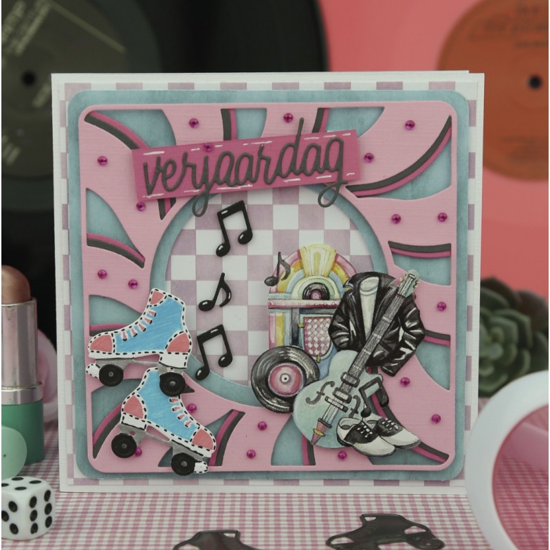 Dies - Yvonne Creations Back to the fifties - Fifties Frame