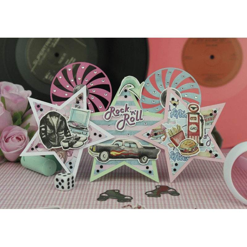 Paperpack - Yvonne Creations - Back to the fifties