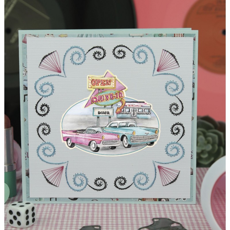 Paperpack - Yvonne Creations - Back to the fifties