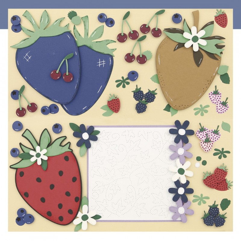 Dies - Precious Marieke - Birds and Berries - Berry Circle