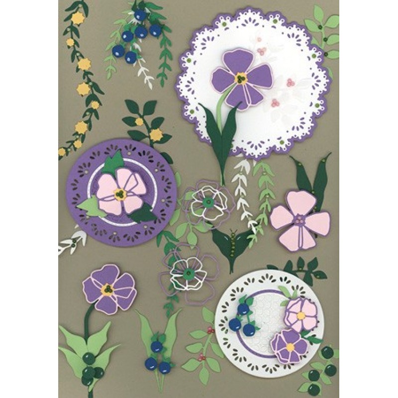 Dies - Yvonne Creations - Very Purple - Branches