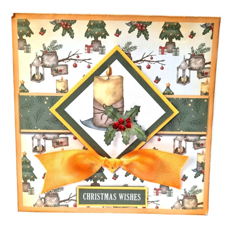 The Paper Boutique Friends at Christmas 8x8 Instant Card Pad