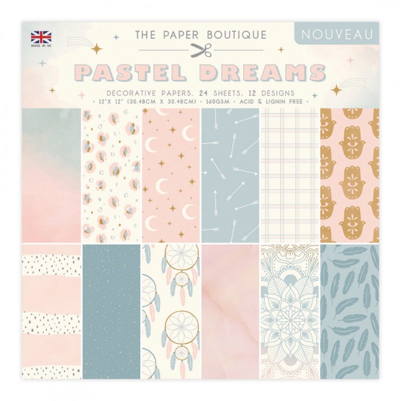 The Paper Boutique Pastel Dreams 12x12 Paper Pad