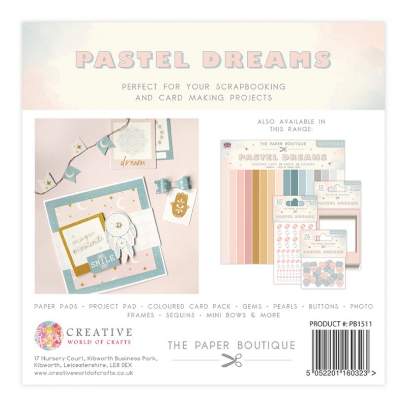 The Paper Boutique Pastel Dreams 12x12 Paper Pad
