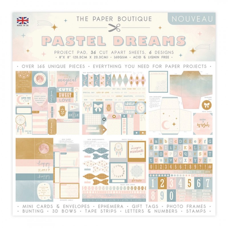 The Paper Boutique Pastel Dreams Paper Kit