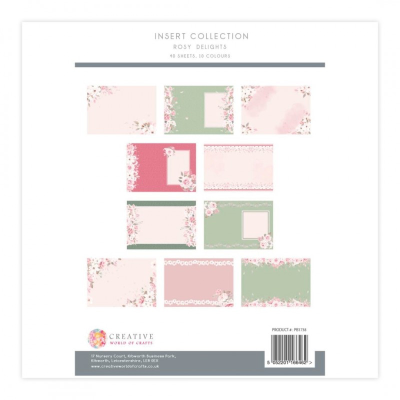 The Paper Boutique Rosy Deligths Insert Collection