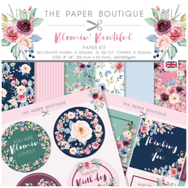 The Paper Boutique Bloomin' Beautiful Paper Kit