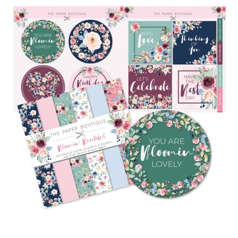 The Paper Boutique Bloomin' Beautiful Paper Kit