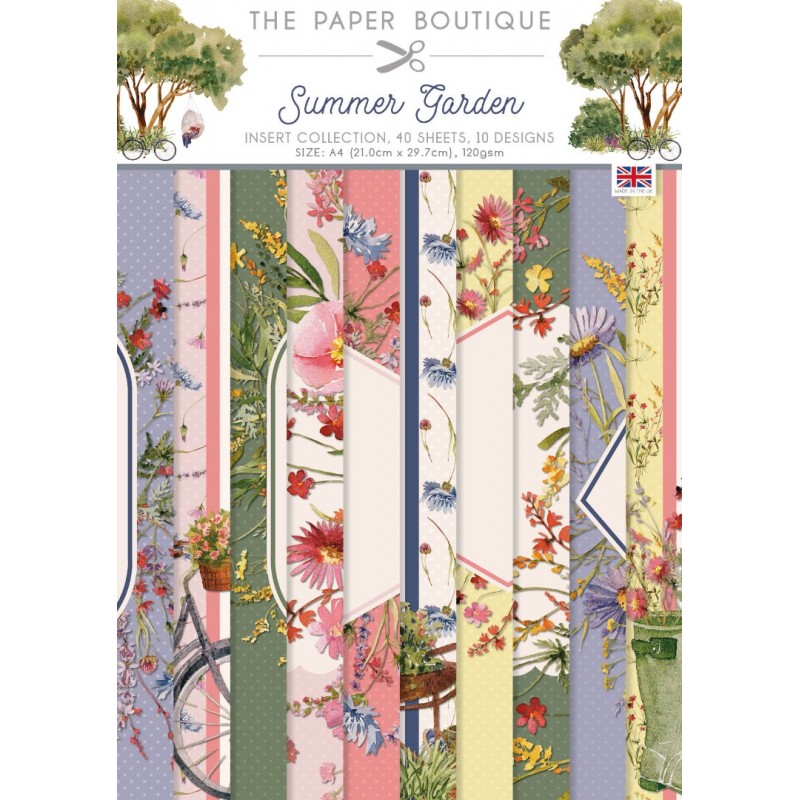 The Paper Boutique Summer Garden Insert Collection