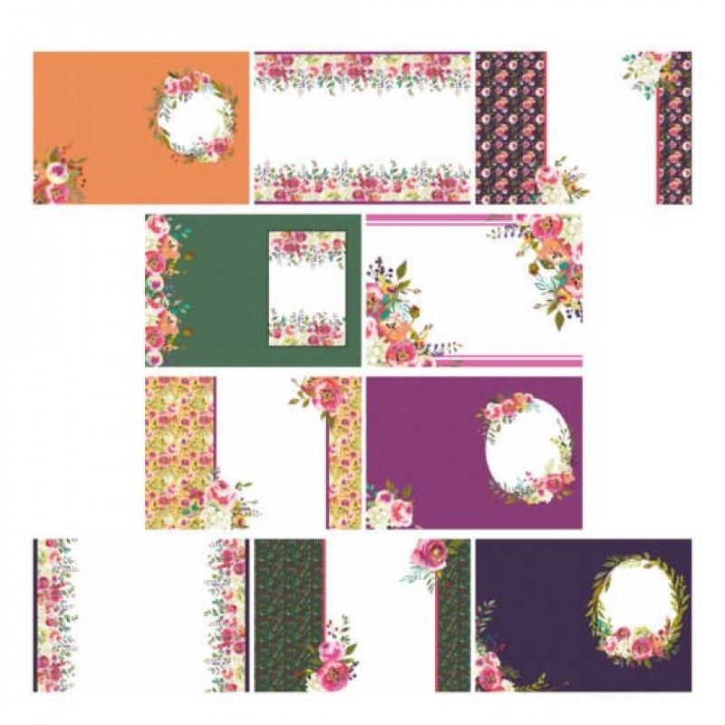 The Paper Boutique Peony Dreams Insert Collection