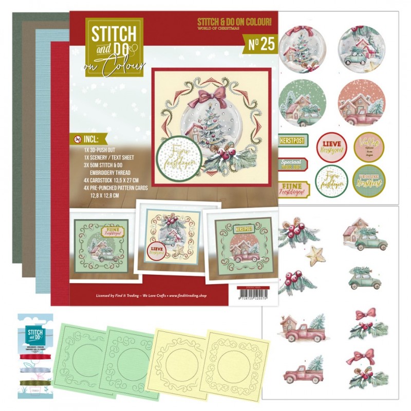 Stitch and Do on Colour 25 - Yvonne Creations - World of Christmas