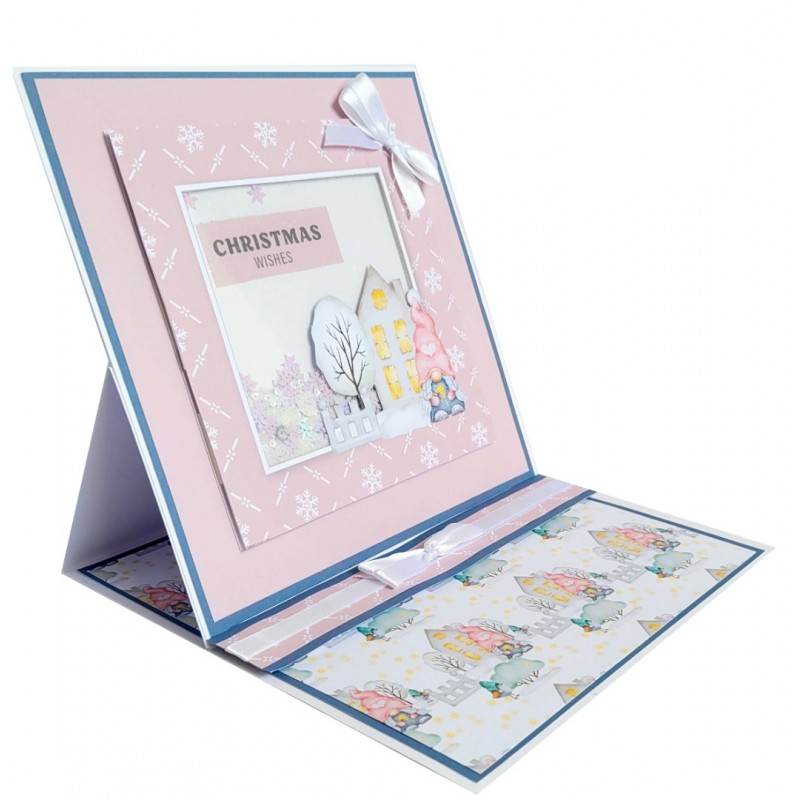 The Paper Boutique A Gnome Family Christmas 6x6 Colour Me Toppers Pad