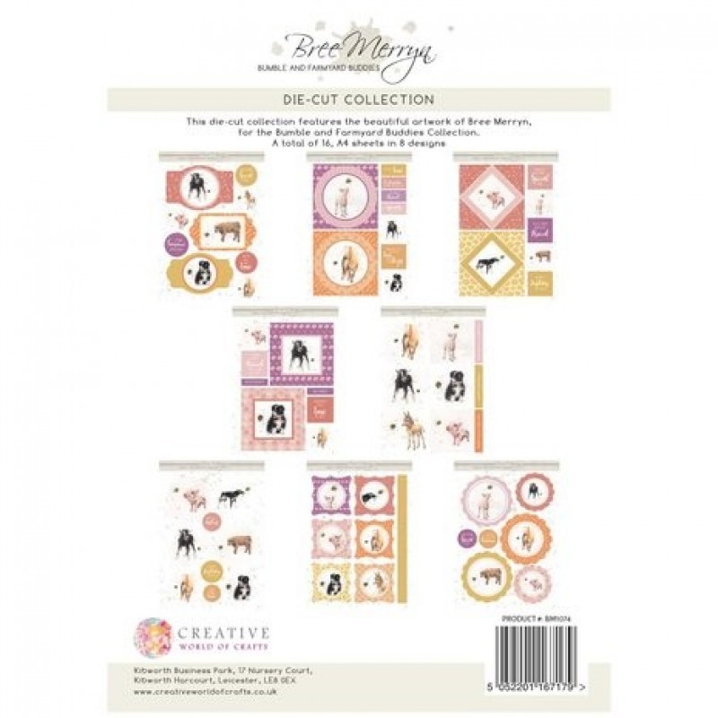 Bree Merryn Bumble & Farmyard Friends - Die-Cut  Collection