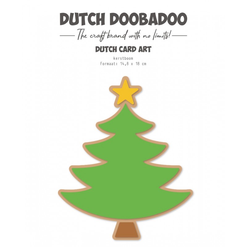 DDBD Card Art Kerstboom A5