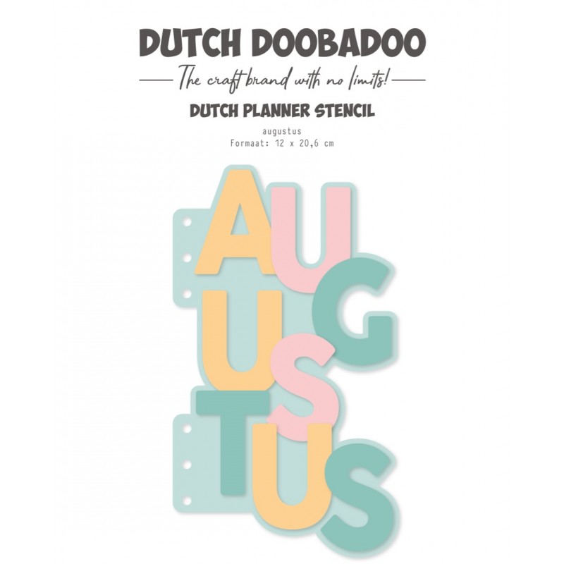 DDBD Planner stencil Augustus