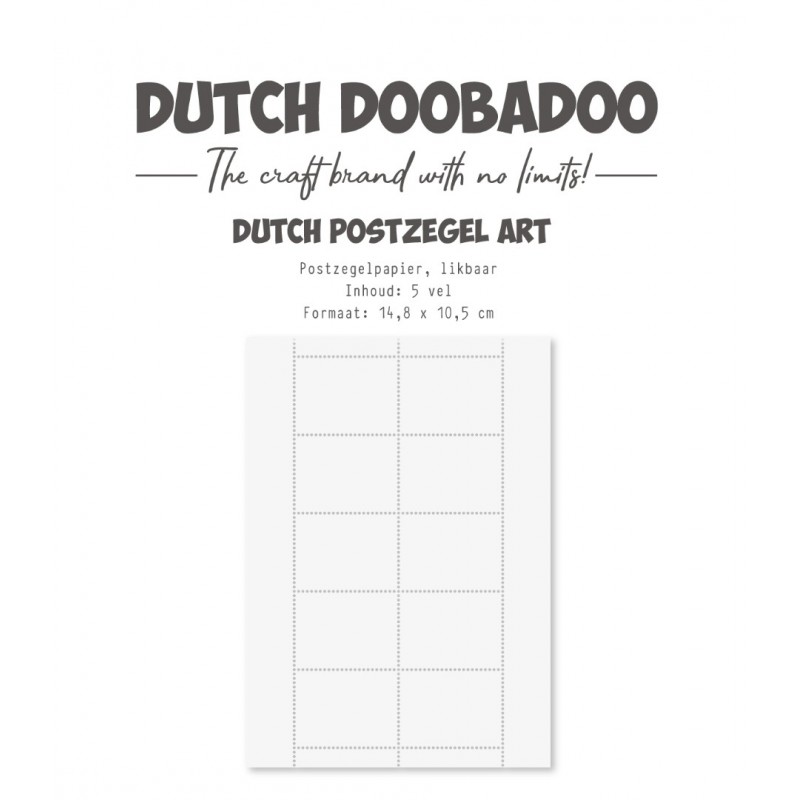 Postzegels - DDBD - Dutch basics - postzegel 5pcs (Lickable paper)