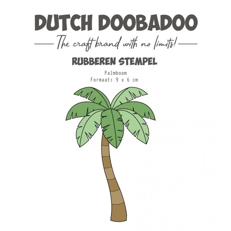 Rubber Stamp - DDBD - Welcome to the Jungle - Palmboom