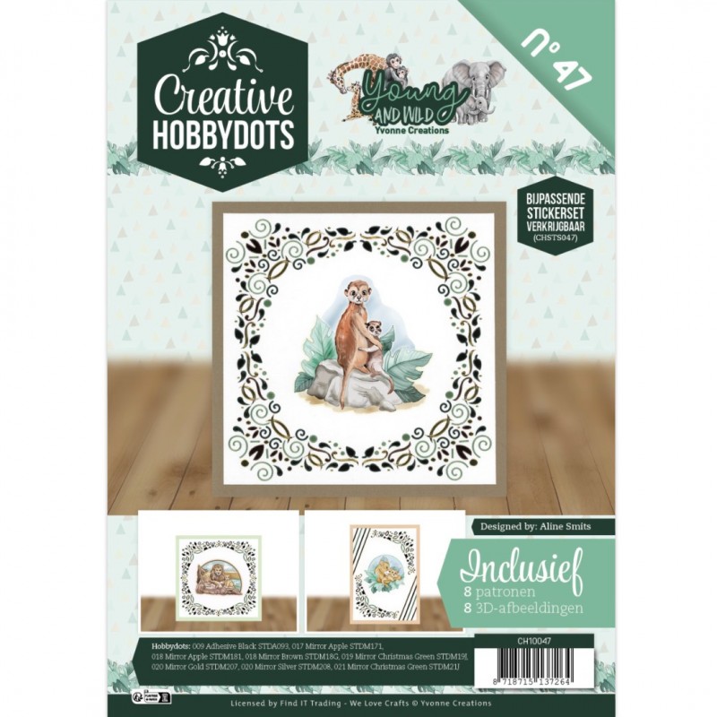 Creative Hobbydots 47 - Yvonne Creations - Young and Wild