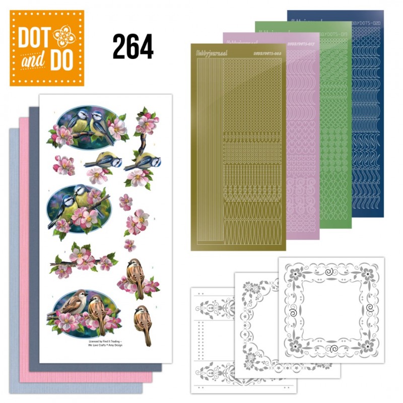 Dot and Do 264 - Amy Design - Blue Birds