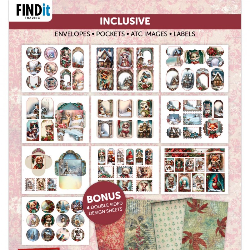 Berries Beauties All in one Craft Boek 4 - Red Christmas