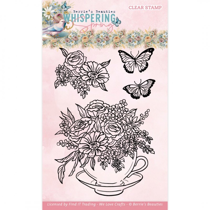 Clear Stamps - Berries Beauties -  Flüsternder Frühling - Tee