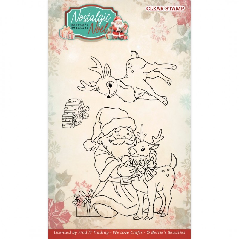 Clear Stamps - Berries Beauties -Nostalgic Noel - Deer