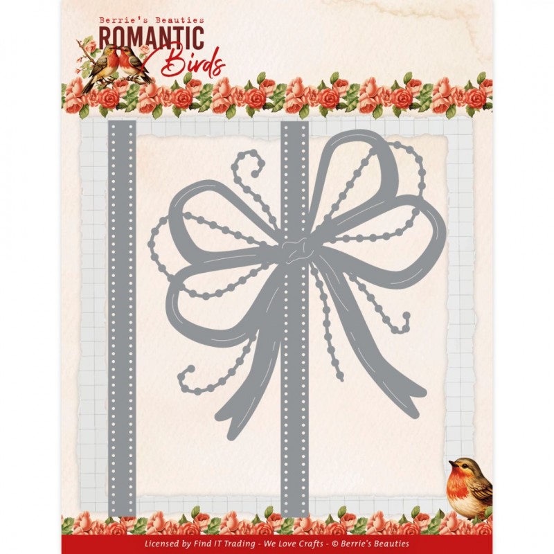 Dies - Berries Beauties - Romantic Birds - Romantic Bow