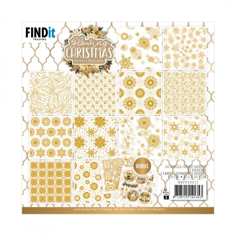 Paperpack - Berries Beauties - Glowing Christmas 