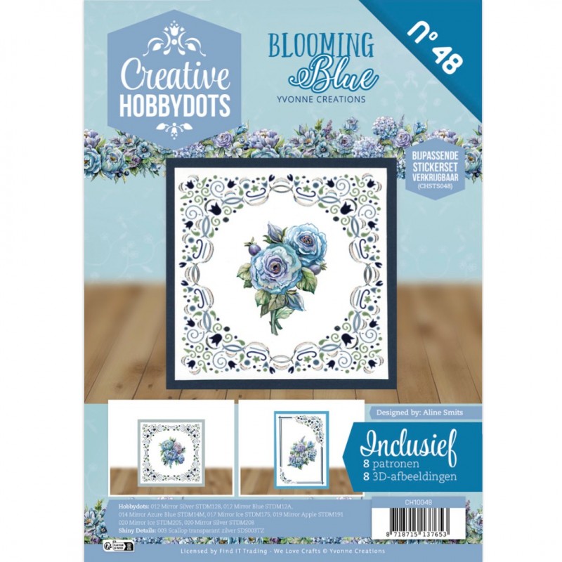 Creative Hobbydots 48 - Blooming Blue