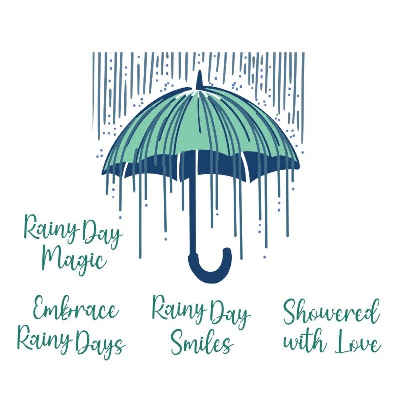 Rainy Day Magic Stencil Set 4pc