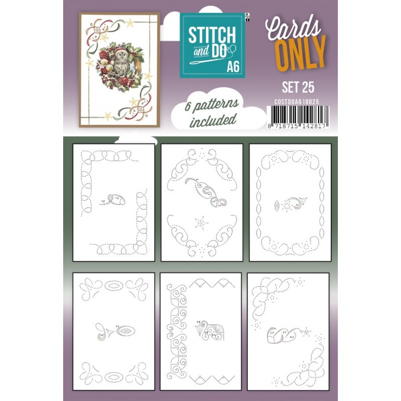 Stitch and Do - Cards Only A6 - Set 25