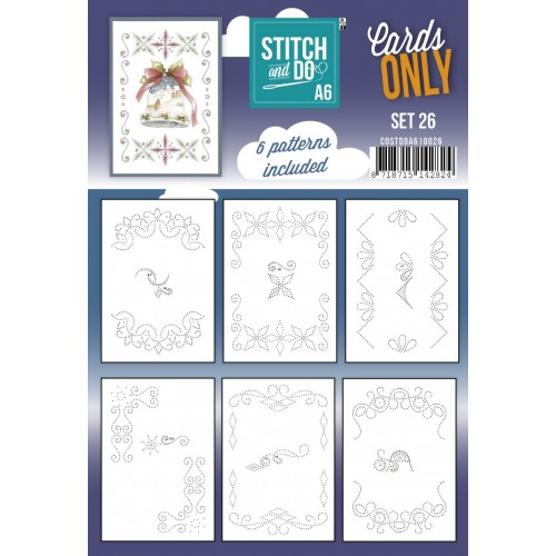 Stitch and Do - Cards Only A6 - Set 26