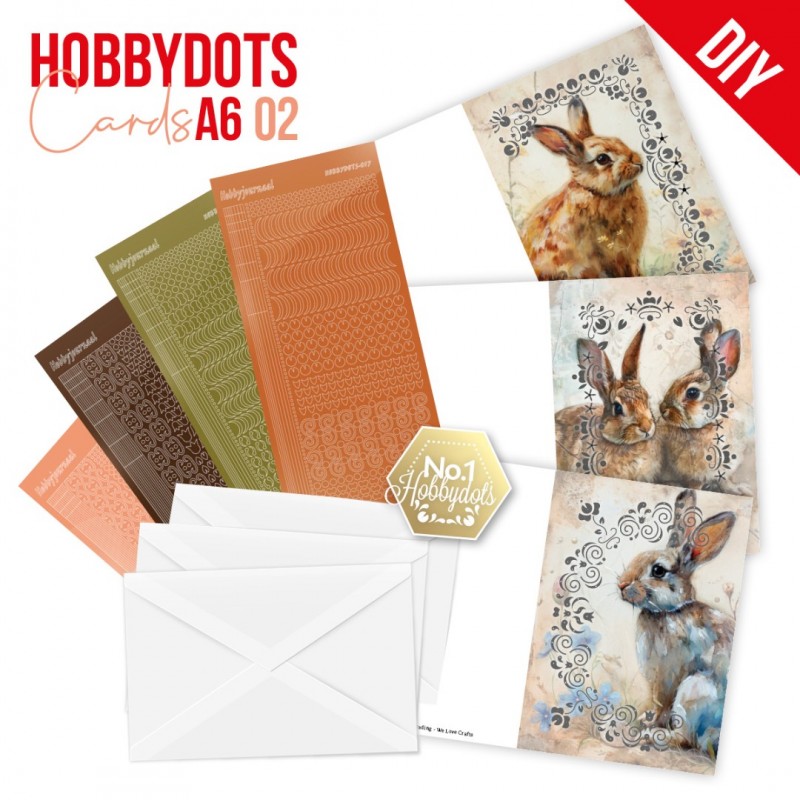 Dot and Do Cards A6 1 -Rabbit