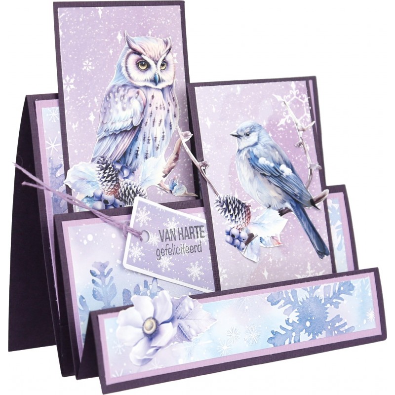 3D Cutting Sheets - Berries Beauties - Mystic Winter - Mystic Birds