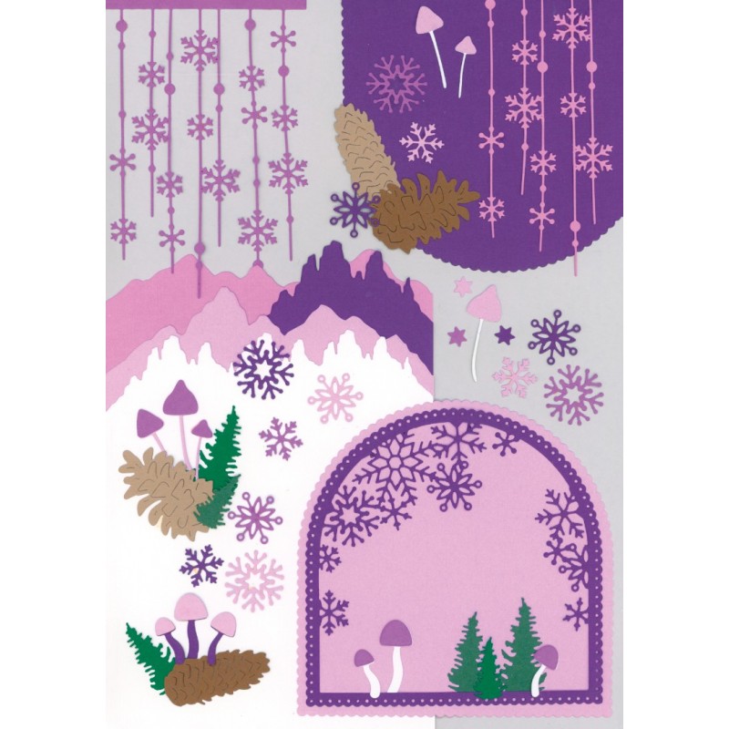 Dies - Berries Beauties - Mystic Winter -Mystic Window