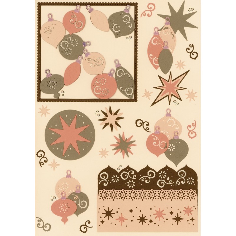 Dies - Amy Design - Frosted Gold Christmas - Frosted Gold Frame