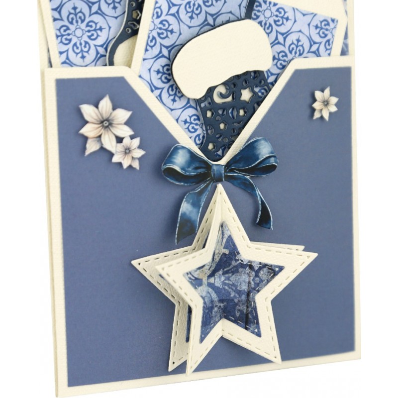Dies - Berries Beauties - Falling for Christmas - Falling Star Frame